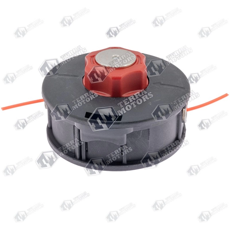 Cap cu fir motocoasa Automat - M10x1.25 - Buton rosu Mic - 110mm